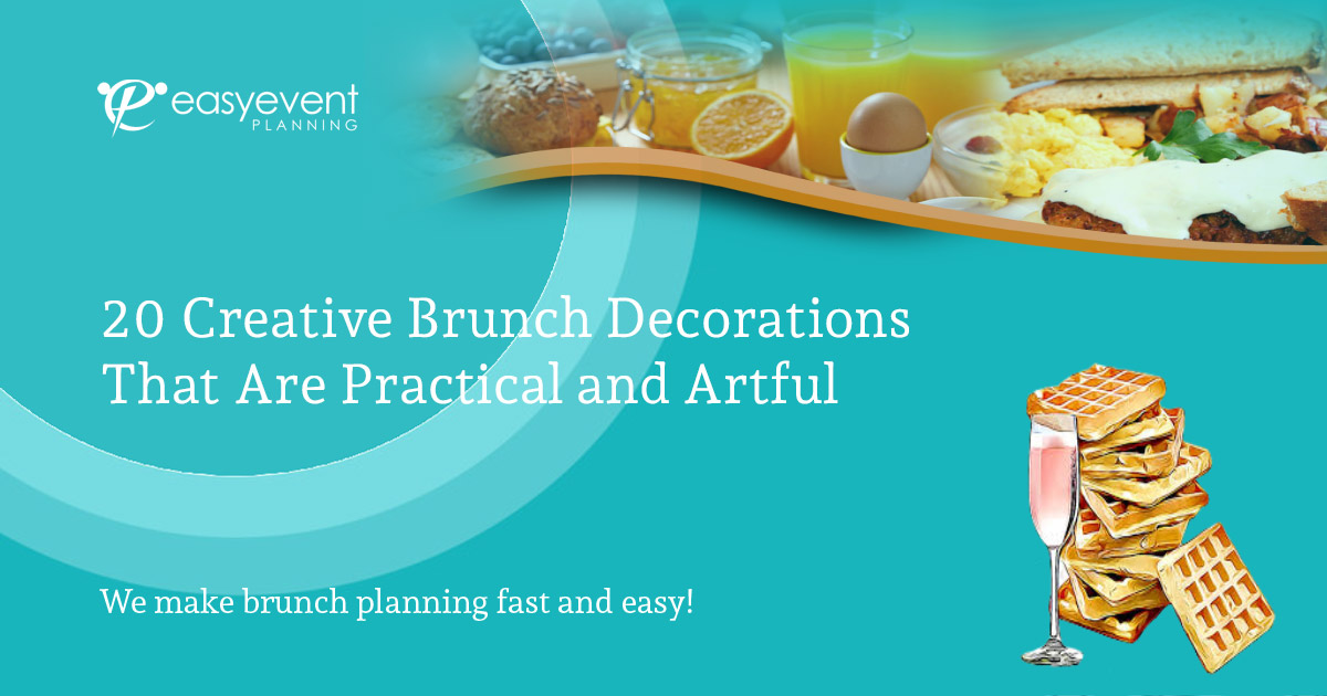 20 creative brunch decorations that are practical and artful