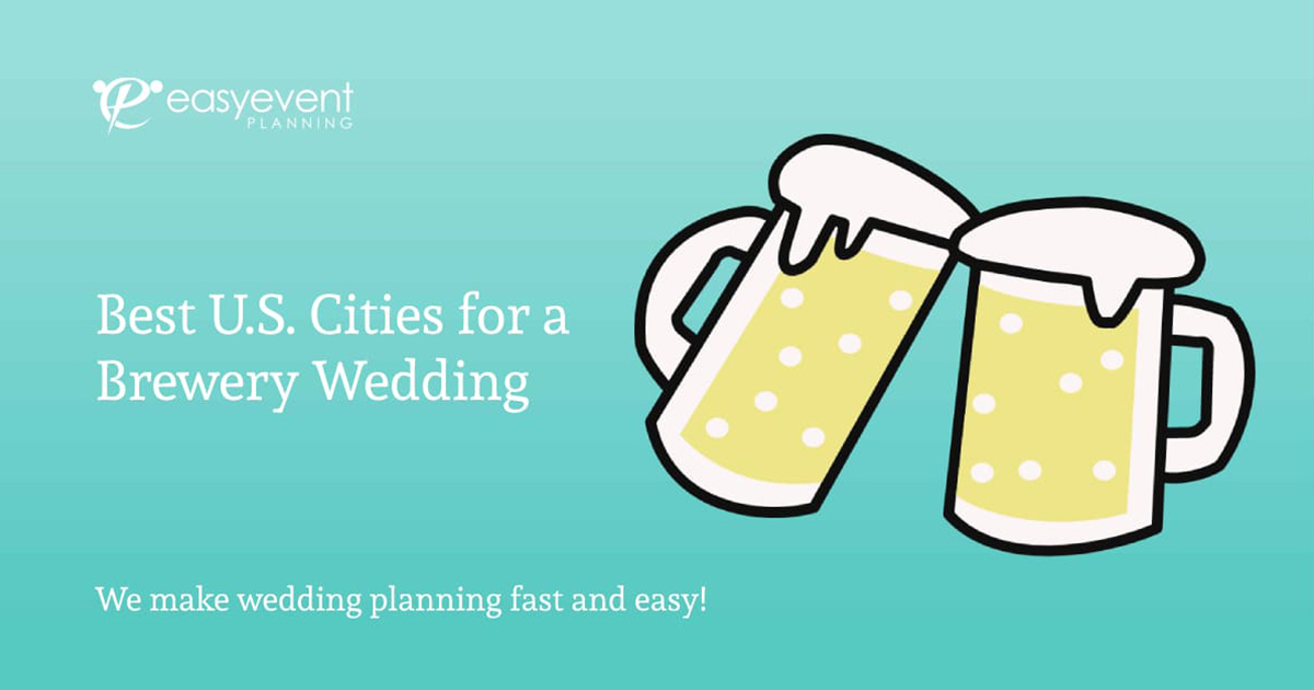 Best U.S. Cities for a Brewery Wedding