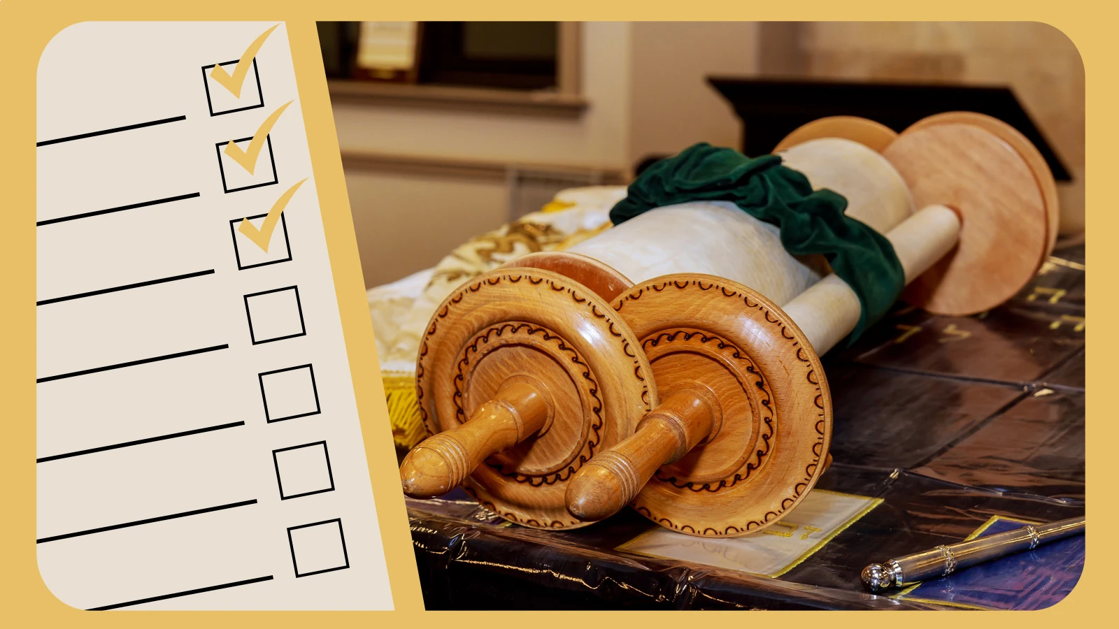 Bar bat mitzvah planning checklist with custom timeline and detailed tasks