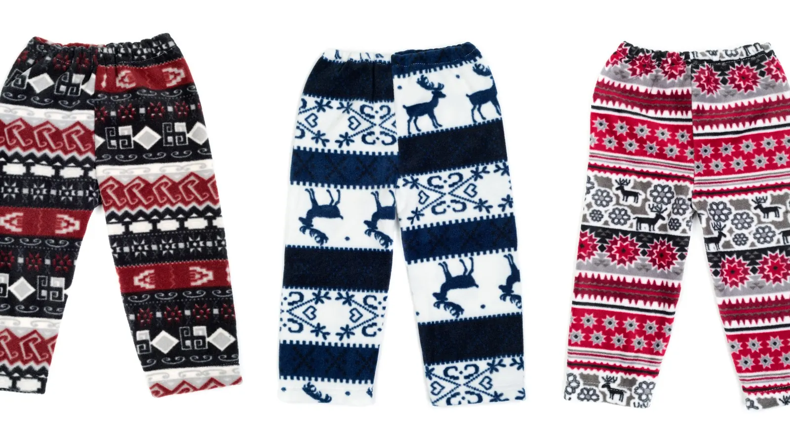 Festive Christmas pajama pants with cozy holiday patterns for a Christmas pajama party theme