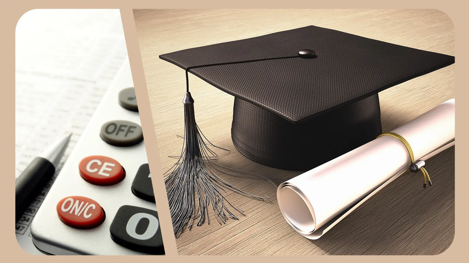 Easy graduation party budget worksheet with visual expense tracker
