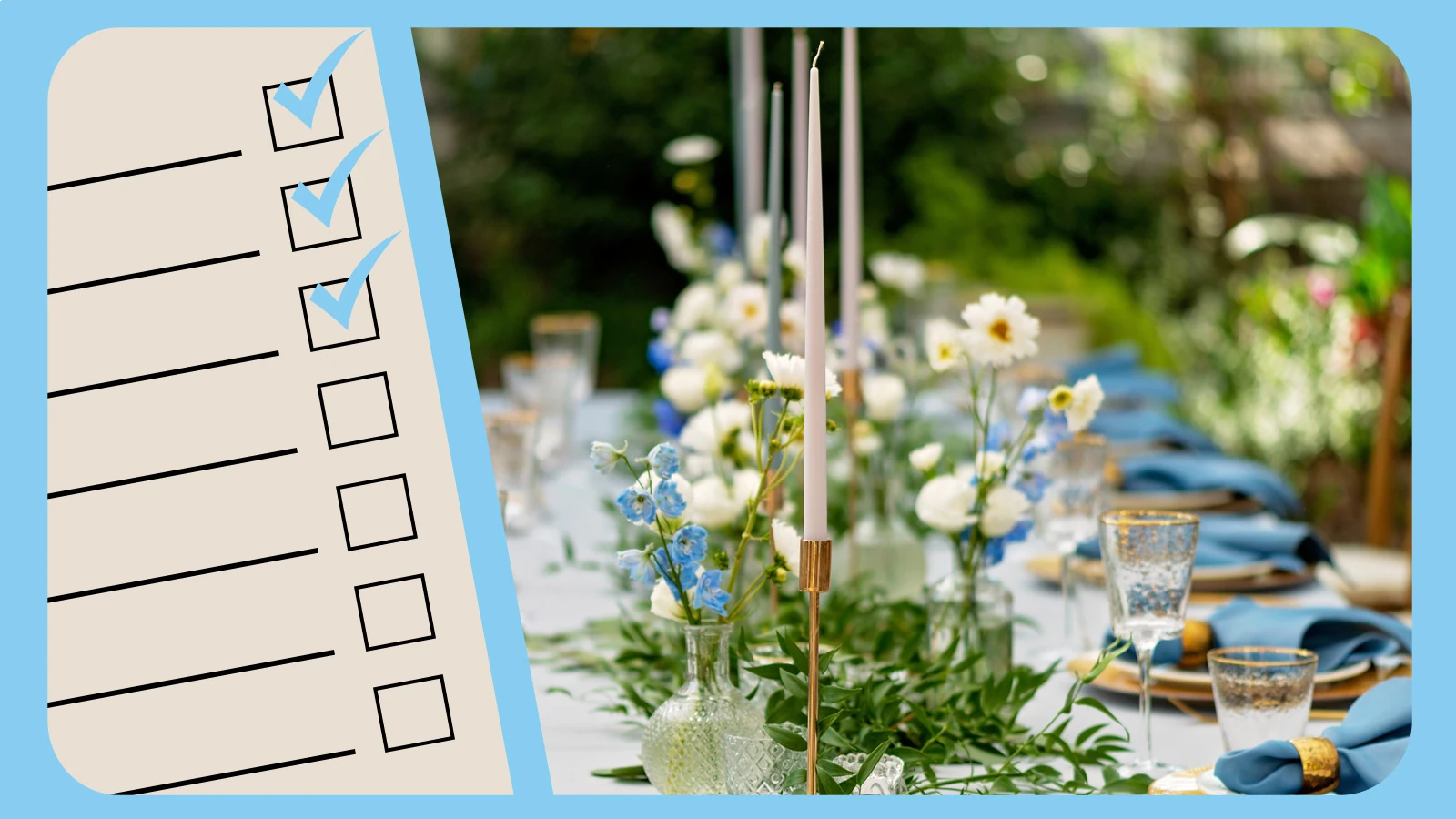 Rehearsal Dinner Checklist