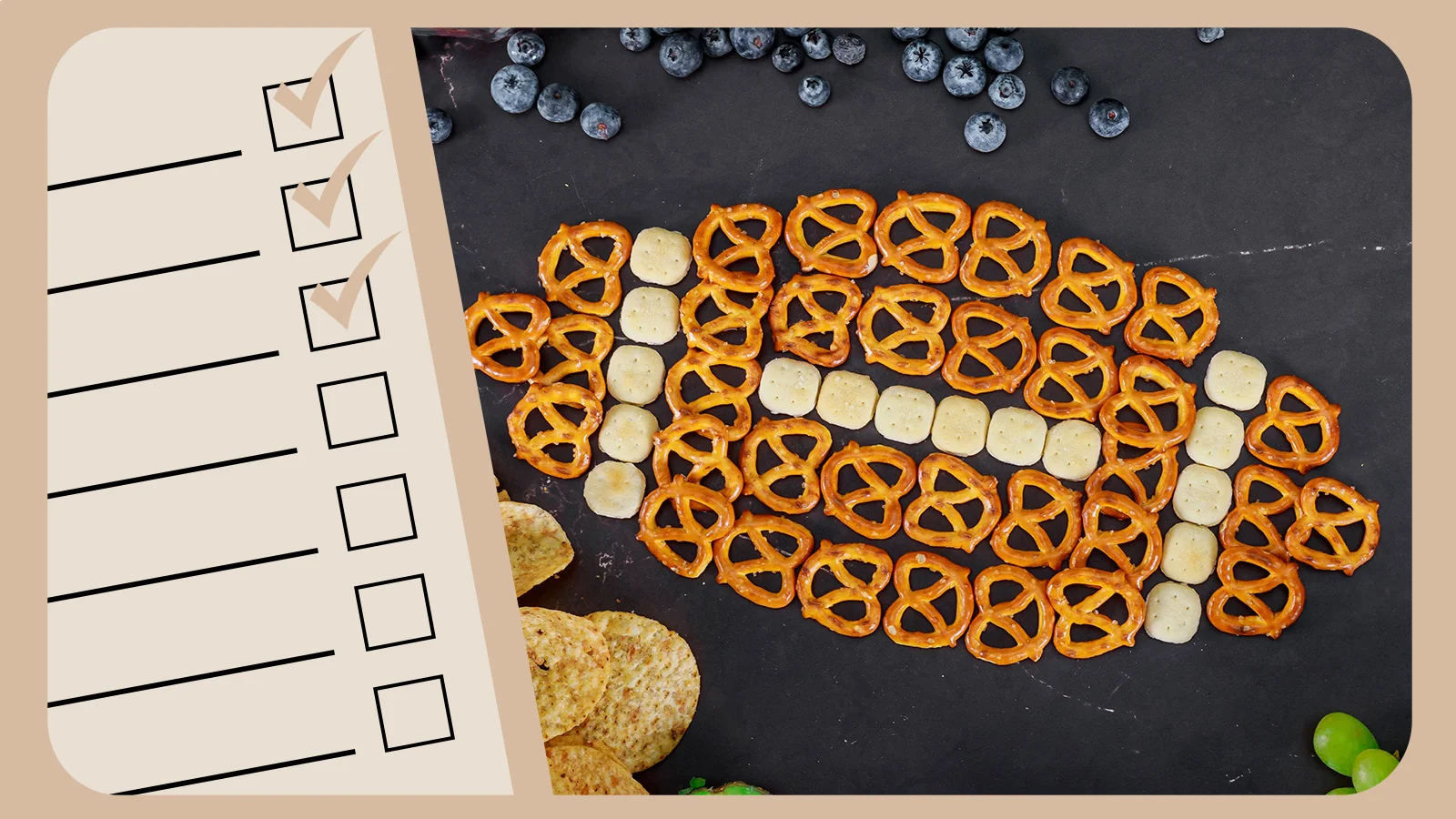 Superbowl party planning checklist with custom timeline and detailed tasks