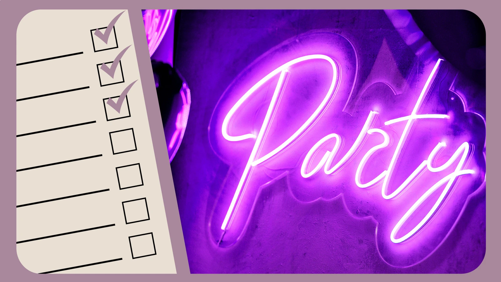 Teen Party Checklist