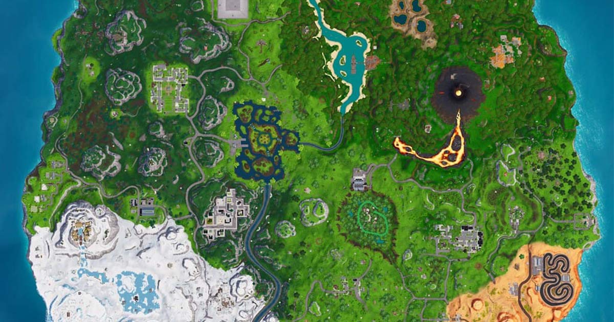 fortnite map