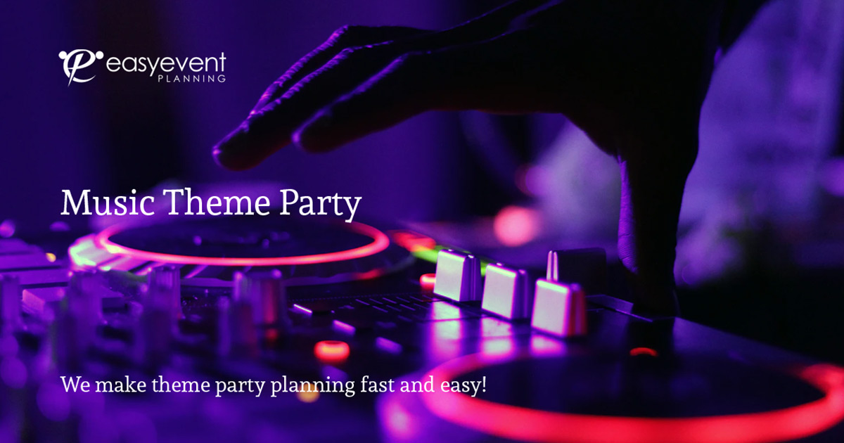 Music Theme Party