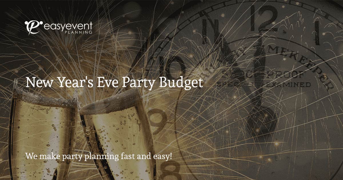 New Year's Eve Party Budget Worksheet