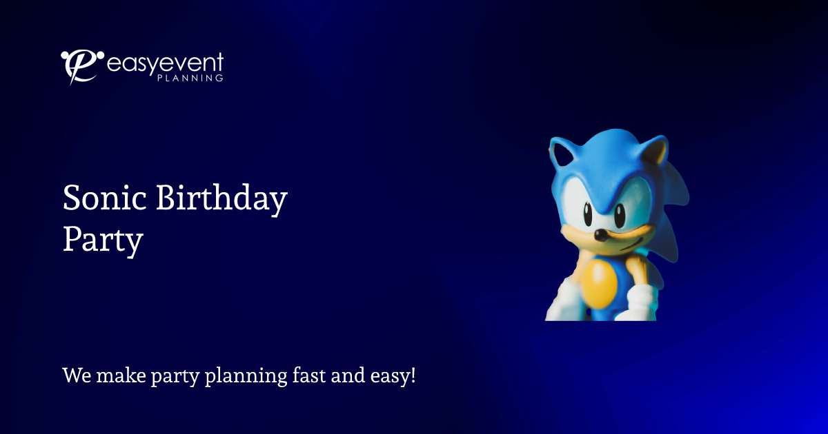 Sonic Birthday Party