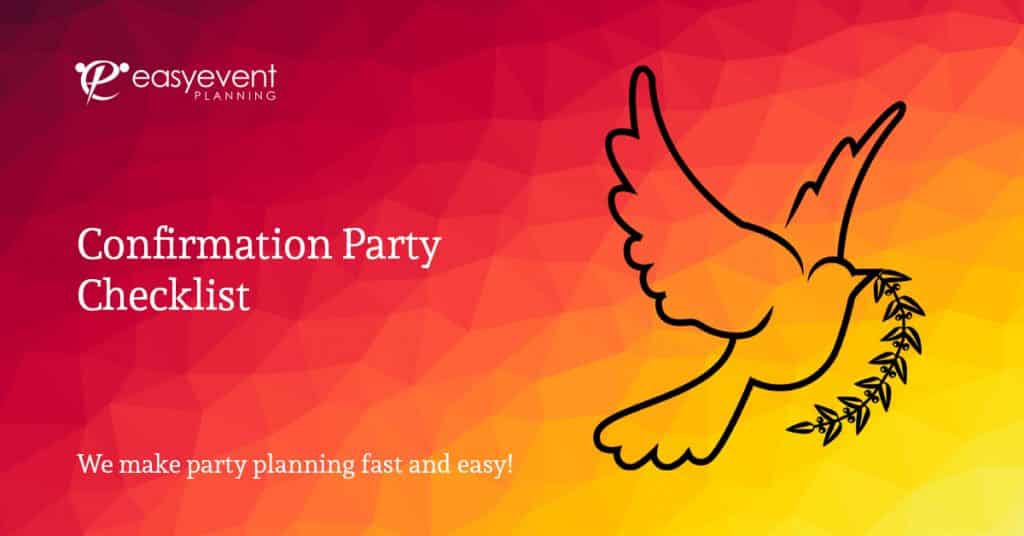 Confirmation Party Checklist – Easy Event Planning