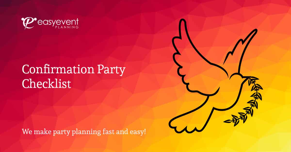 Confirmation Party Checklist – Easy Event Planning