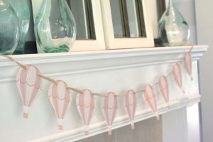 Hot Air Balloon Garland