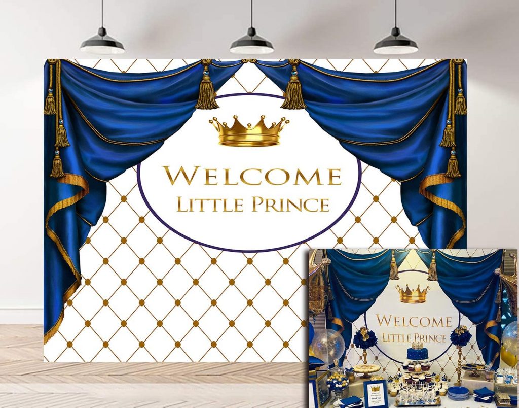 Royal Prince Baby Shower Decorations