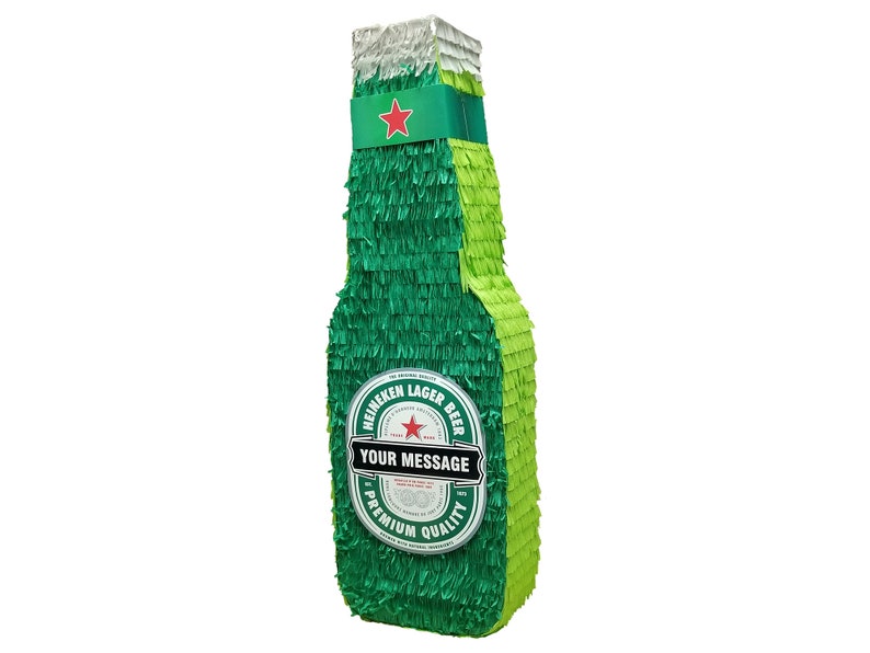 Beer bottle piñata for parties