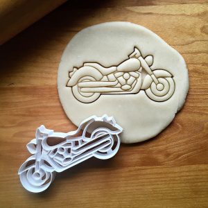 An image of a motorcycle cookie cutter