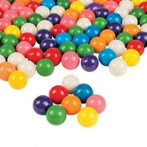 colorful gumballs