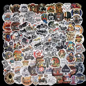 An image of motorcycle stickers