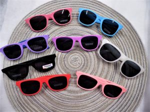 An image of multicolored sunglasses